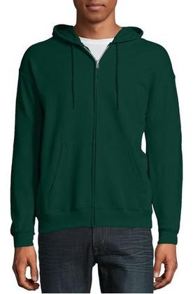 Imagem de Moletom Aberto Com Ziper Liso Capuz Bolso Blusa Frio Moleton