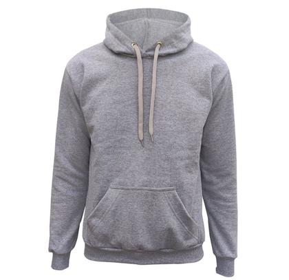 Imagem de Moletom Blusa Abrigo Tradicional Modelo Canguru Com Capuz E Bolso Liso Unissex Macio Frio Inverno