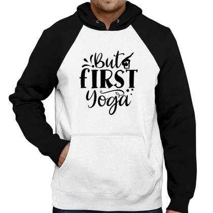Imagem de Moletom But First Yoga - Foca na Moda