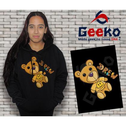 Imagem de Moletom Canguru Feminino Justin Bieber Drew Geeko