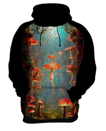 Imagem de Moletom Casaco Blusa Natureza Cogumelos Psicodélica HD 1