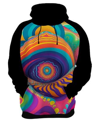 Imagem de Moletom Casaco Rave Jardim Psicodélico Good Vibes Psico 2