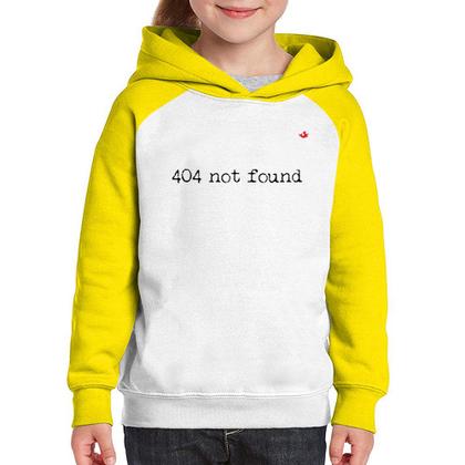 Imagem de Moletom Infantil 404 not found - Foca na Moda