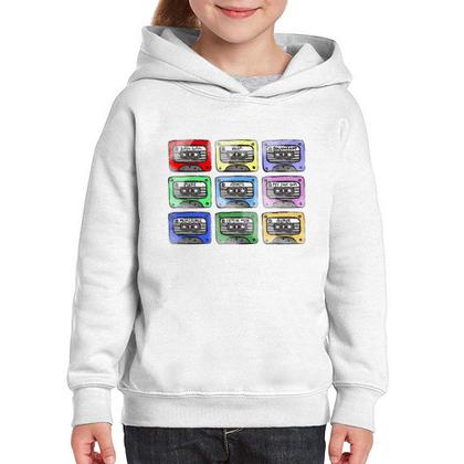 Imagem de Moletom Infantil 80's Cassette Tapes - Foca na Moda