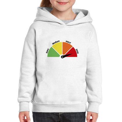 Imagem de Moletom Infantil Easy, Medium, Hard, 2020 - Foca na Moda