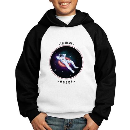 Imagem de Moletom Infantil I need my space - Foca na Moda