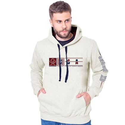 Imagem de Moletom Masculino Country Off White Com Capuz OX Original