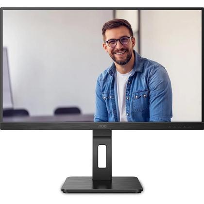 Imagem de Monitor AOC 27" IPS, 75 Hz, Base Ajustável, DP, Hub USB - 27P2Q