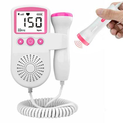 Imagem de Monitor de batimentos cardíacos fetal com sonar para ouvir o bebê