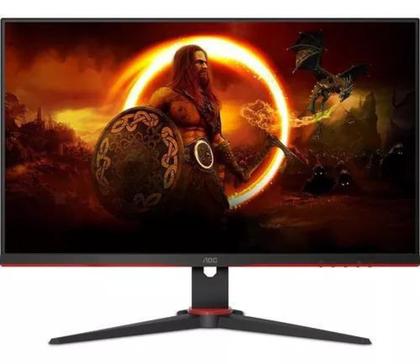 Imagem de Monitor Gamer AOC G2 27G2SE 27" preto e vermelho 100V/240V