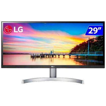 Imagem de Monitor LG LED 29 Ultra Wide IPS Full HD HDMI 29WK600-W.AWZM