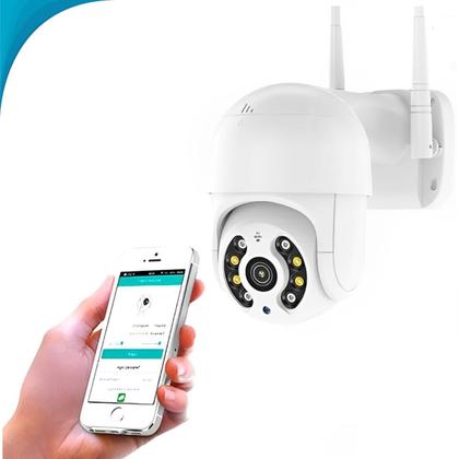 Imagem de Monitoramento 360 WiFi Hd Externa Energia Solar