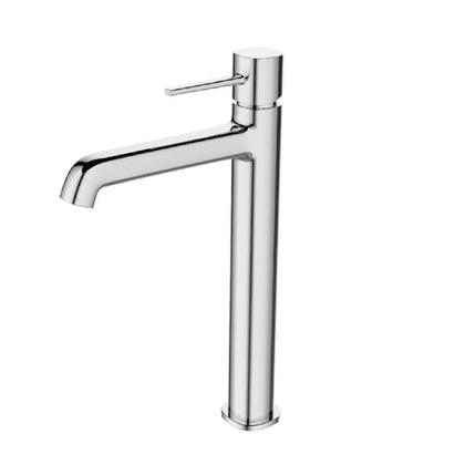 Imagem de Monocomando Lavatório Mesa Bica Alta Redonda Cromada Jiwi