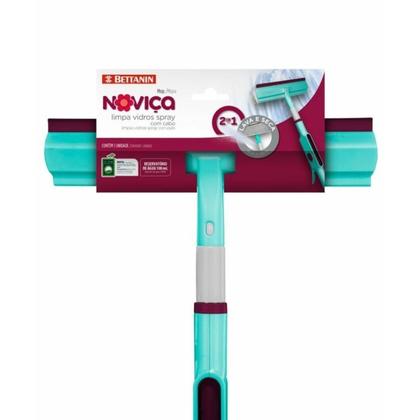 Imagem de Mop Limpa Vidros Spray 2 Em 1 Com Cabo - Lava E Seca Noviça
