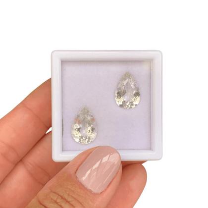 Imagem de Morganita Gota Par 8,01ct