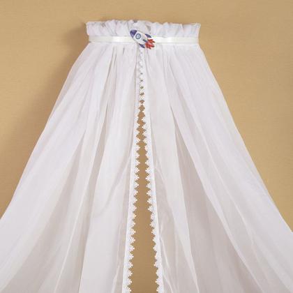 Imagem de Mosquiteiro de Voil com Dossel de Parede Foguete Astronauta