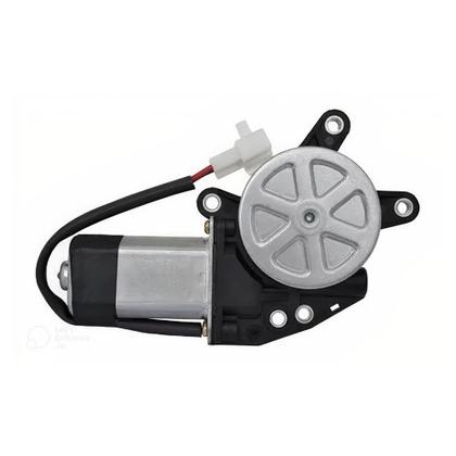 Imagem de Motor Mabuchi 12v 8D Universal para Vidro Elétrico Alta Durabilidade Fio Preto & Cinza 