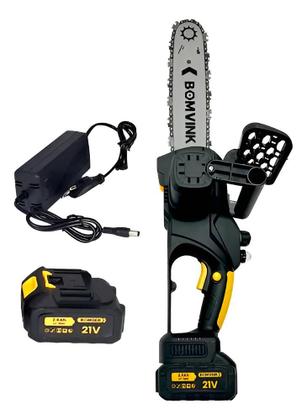 Imagem de Motosserra 12 Bivolt 2 Baterias Recarregavel Profissional