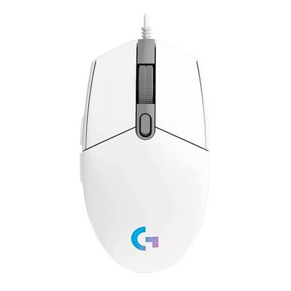 Imagem de Mouse Gamer Logitech G203 Lightsync 910-005794 - 8000 Dpi - 6 Botoes - Branco