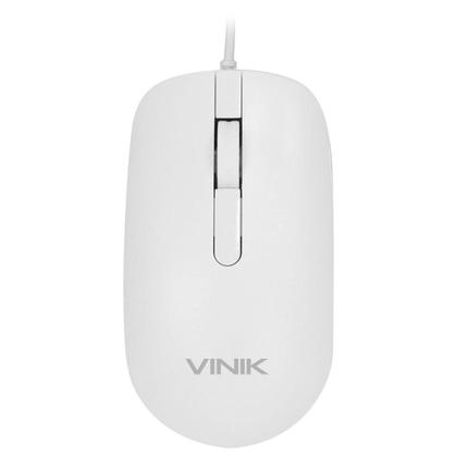 Imagem de Mouse Optico Dynamic Slim Branco 1600 Dpi Cabo Usb 1.8Metros Homologação: 37062009020