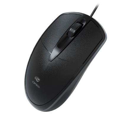 Imagem de Mouse Optico Usb c3Tech MS-31BK 1000Dpi Preto