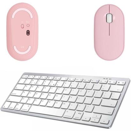 Imagem de Mouse Rosa/Teclado Bluetooth Galaxy Tab S8 5G Sm-X706 11 Homologação: 149822010251