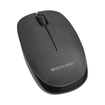 Imagem de Mouse Sem Fio Multilaser Mo251 Preto Usb Com 1200 Dpi Homologação: 47031603111