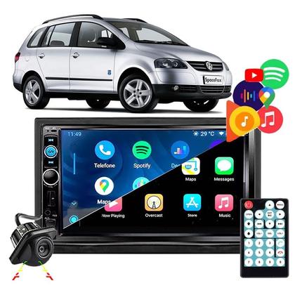 Imagem de Mp5 Central Multimidia Moldura Spacefox 2012 2013 + Camera