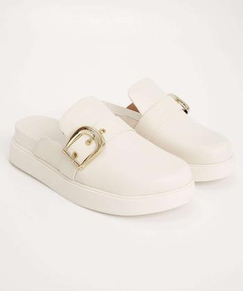 Imagem de Mule Feminino Fivela Bico Redondo Vizzano-81033