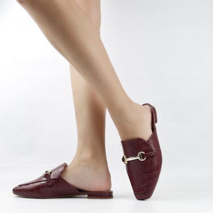 Imagem de Mule Fivela Croco