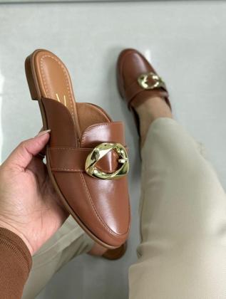 Imagem de Mule Vizzano Fivela Caramelo