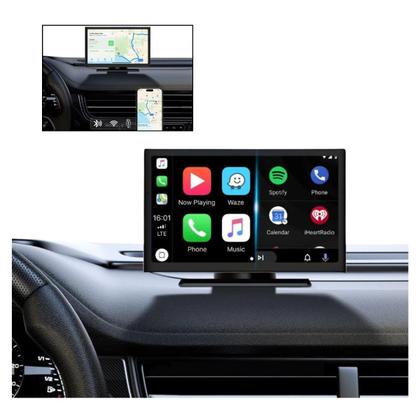 Imagem de Multimídia Portatil Carplay Bluetooth Tela Touch 7" Android e Ios Estéreo Universal