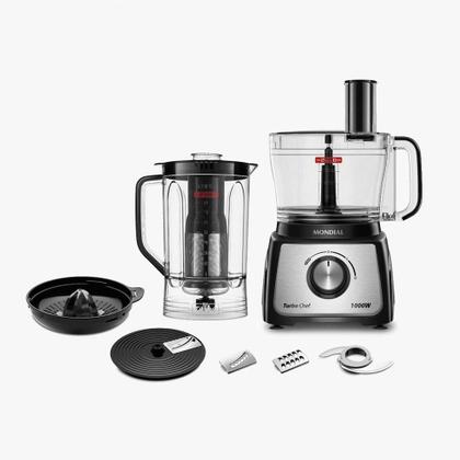 Imagem de Multiprocessador Mondial Turbo Chef 7 em 1 Preto 127V