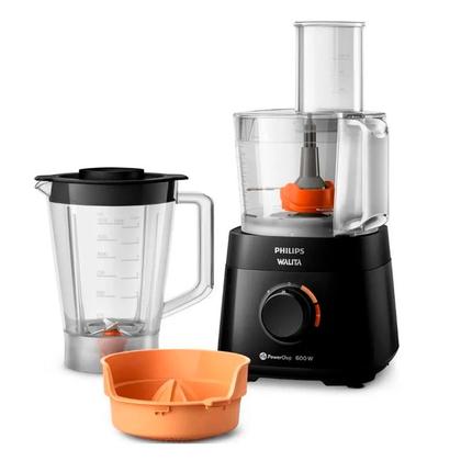 Imagem de Multiprocessador Philips Walita RI7300/92 PowerChop 600W 2 Vel. + Pulsar Preto