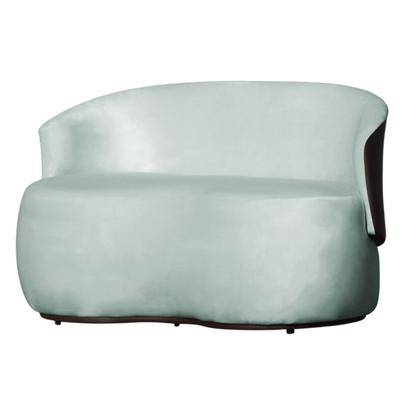 Imagem de Namoradeira Poltrona 2 Lugares Bia Composê Veludo com material sintético