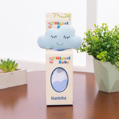 Imagem de Naninha Pelúcia com Prendedor de Chupeta para Seu Bebe