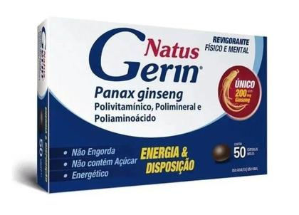 Imagem de Natus Gerin Com 50 Cápsulas Panax Ginseng - LEGRAND