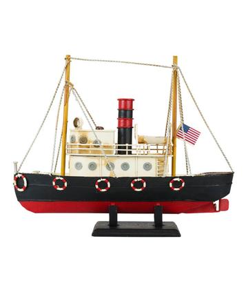Imagem de Navio 26x31x8.5cm Estilo Retrô Vintage