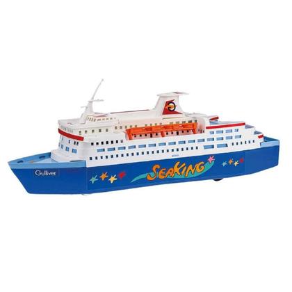 Imagem de Navio Transatlântico Coleção Máquinas Gulliver Embarcação Barco Cruzeiro Em Miniatura Brinquedo Original