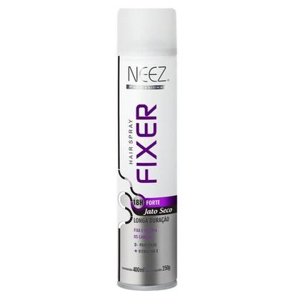 Imagem de Neez Hair Spray Fixer Forte 18H Jato Seco 400ml