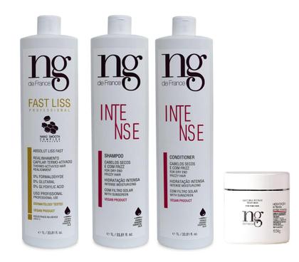Imagem de Ng De France Fast + Shampoo L, Cond. L E Másc. Intense 500g