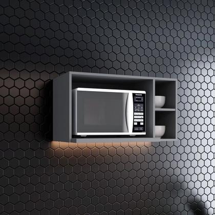 Imagem de Nicho Aéreo para Micro-ondas em MDF Americana C557 Henn