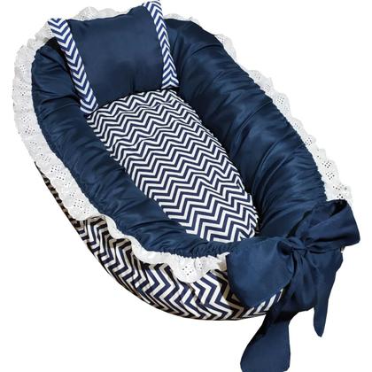 Imagem de Ninho Redutor para Bebê Berço 100% Algodão - Mãe e Filho Enxovais