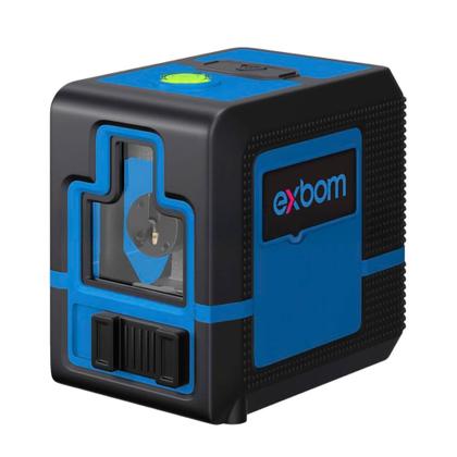 Imagem de Nível A Laser 3d 2 Linhas Para Medições Alcance 10m Bateria Recarregável Auto Ajustável