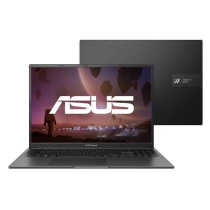 Imagem de Notebook ASUS Vivobook 16X K3605ZF RTX 2050 Intel Core i5 12500H 16Gb Ram 512Gb SSD Linux KeepOS FHD 16" 144Hz Preto - N1422