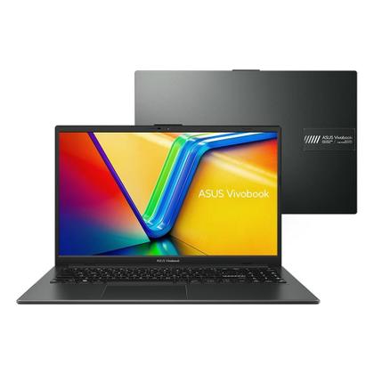 Imagem de Notebook ASUS VivoBook Go 15 E1504FA, AMD Ryzen 5 7520U, 8GB RAM, 512GB SSD, Tela 15.6" FHD, KeepOS, Preto - E1504FA-NJ732