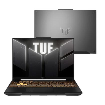 Imagem de Notebook Gamer ASUS TUF Gaming F16 Intel Core i7, GeForce RTX 4050, 8 GB, 512 GB SSD, KeepOS, 16.0" FHD 144Hz, Cinza Mecha - FX607VU-RL008