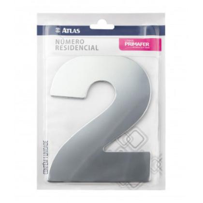 Imagem de NUMERO ESPELHADO n 2 ADESIVO ACM PR30022 - PRIMAFER