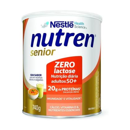 Imagem de Nutren Senior Sem Sabor 740g - Suplemento Em Pó - Nestlé