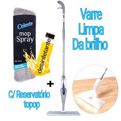 Imagem de o que é mop spray limpeza vassoura esfregao rodo limpa cozinha casa quarto pisos   